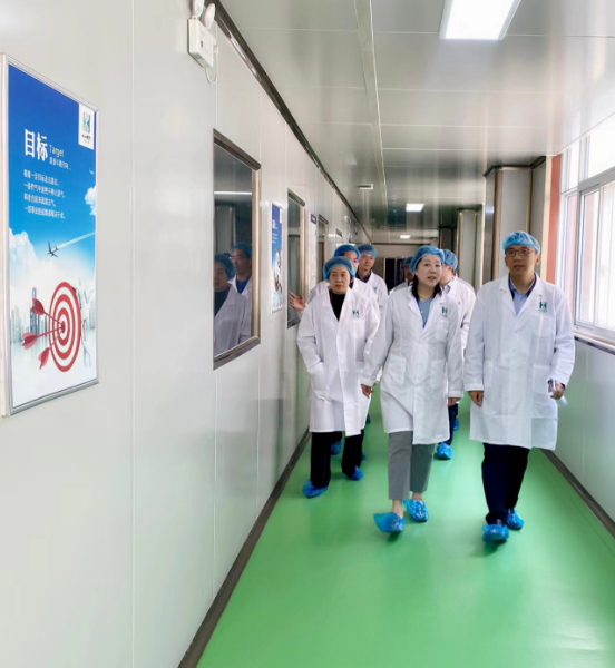 河南省科技廳副廳長(zhǎng)潘剛一行赴和合生物考察調(diào)研